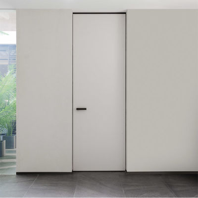 OEM Phòng ngủ nội thất cửa kính thủy tinh với veneer hoàn thiện