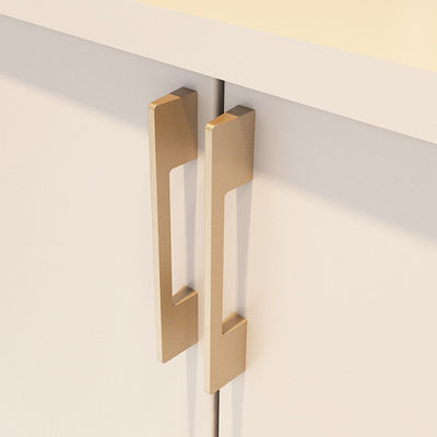 Nội thất đánh bóng đồng 96mm Cabinet Pulls For Drawer