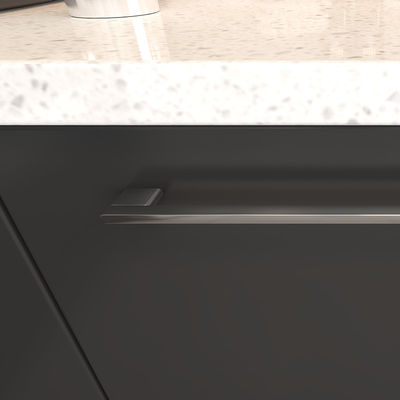 200mm 228mm Matte Black Cabinet Hardware Handle Pulls Bulk