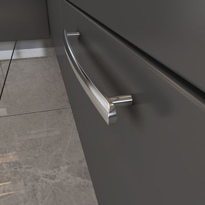 Chrome hoàn thiện 192mm Cabinet Hardware Handle Nhà bếp phong cách hiện đại