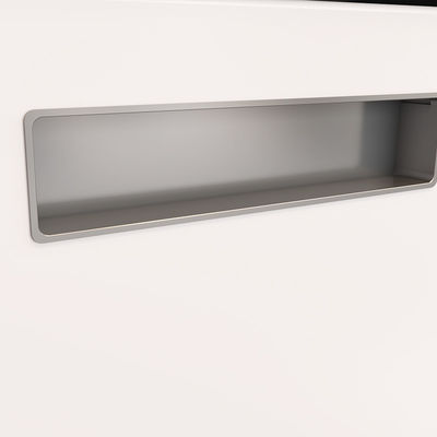 Thợ kim nhôm Zinc Cửa tủ bếp tay cầm Tủ phòng ngủ tay cầm 129mm tùy chỉnh