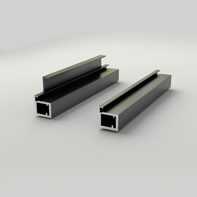 Phân đồ nội thất nhôm khung kính tùy chỉnh hồ sơ tủ quần áo hồ sơ tay cầm 6m