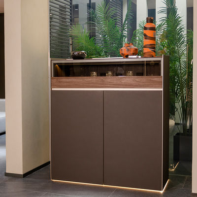 OEM đồ nội thất khung nhôm Phòng ăn Cabinet rượu Almirah