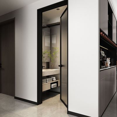 ODM Waterproof Flush Mounted Invisible Interior Doors cho phòng tắm