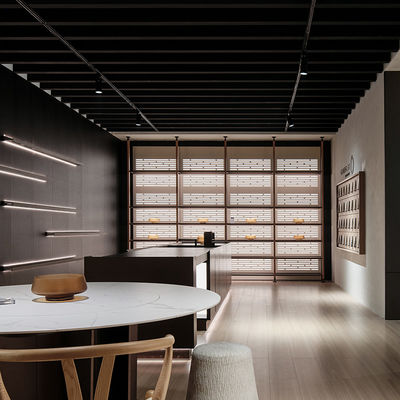 Lò nổi Prefab nhôm nhà bếp mô-đun Bàn tường Trang trí gia đình