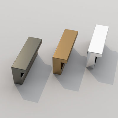 Đánh bóng kết thúc nhôm Chrome Cabinet Knob Champagne đánh răng