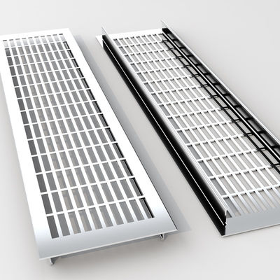 3D Model Door Aluminium Air Vent Grilles Kháng ăn mòn