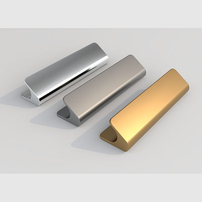 Anodized Finish V hình dạng cầm nhôm cho trang trí văn phòng gia đình
